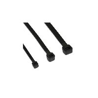 InLine® Kabelbinder, Länge 400mm, Breite 7,2mm, schwarz, 100 Stück 59963R
