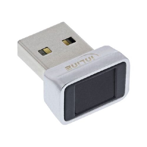 InLine® USB Fingerabdruck Scanner, Windows Hello, USB-A 41360C