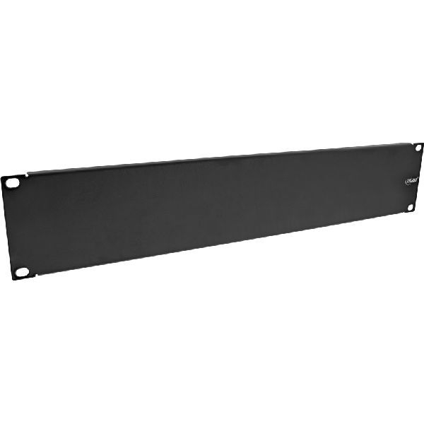 InLine® 19" Blindplatte, 2HE, RAL 9005 schwarz 19111B