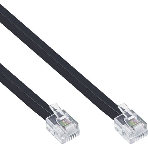 InLine® Modularkabel RJ11, Stecker / Stecker, 4adrig, 6P4C, 3m 18844L