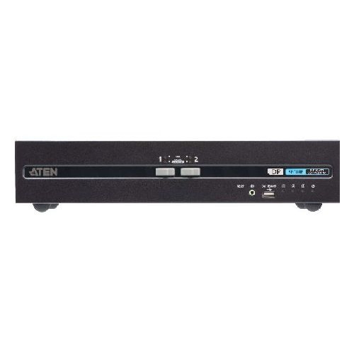 ATEN CS1142DP4C 2-Port KVM Secure Switch mit USB 4K DisplayPort Dual-Display 61615B