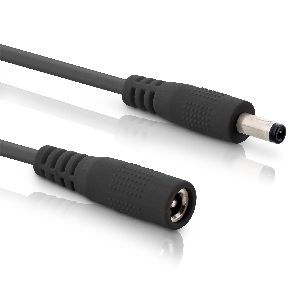InLine® Verlängerungskabel DC Stecker 4,0x1,7mm, schwarz, 0,5m 26855C