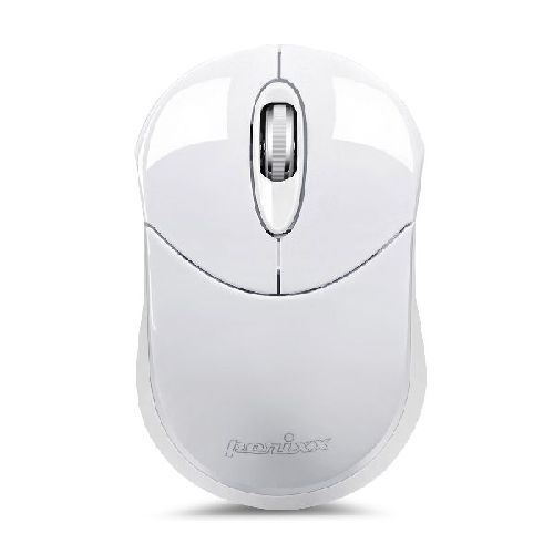 Perixx PERIMICE-802W, Bluetooth-Maus für PC und Tablet, schnurlos, weiß 57143W