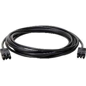 Kopp Verbindungsleitung kompatibel GST-Stecksystem St/Bu, 1,5mm², 8m, schwarz 16787L