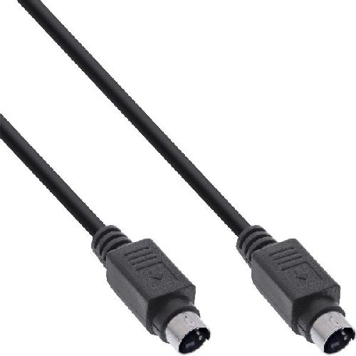 InLine® S-VHS Kabel, 4pol mini DIN Stecker / Stecker, 2m 89950