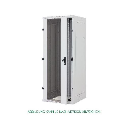 Triton RYA-15-A61-CAX-A1 19 Netzwerkschrank 15HE, 600x1000mm, Glastür, grau 01815O