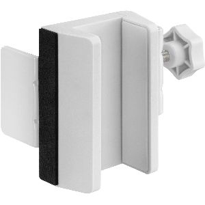 InLine® Tischbein-Klemme für Steckdosenleiste, Schraubklemme, weiß 23197W