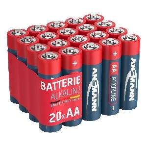 ANSMANN 5015548 RED Alkaline-Batterie, Mignon (AA), LR6, 20er Box 01058D