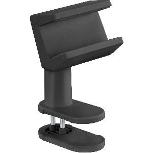 InLine® Tischklemme für Steckdosenleiste, drehbar, Federklemme, schwarz 23196B