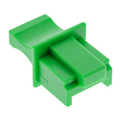 InLine® Staubschutzkappen für RJ45 Buchsen, grün, 10 Stück 59942H