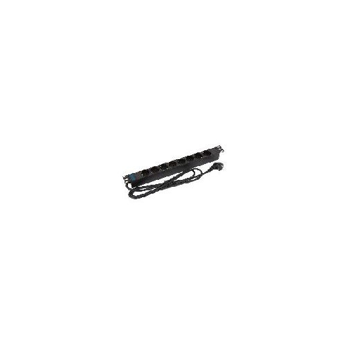 Triton RAB-PD-X02-A1 19 Steckdosenleiste 1HE 8x Schutzkontakt ohne Schalter 01960L
