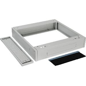 Triton RAC-PO-X88-XN 19&quot; Sockel, 800x800x120mm mit Filter, grau 01954A