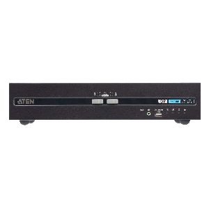 ATEN CS1142DP4C 2-Port KVM Secure Switch mit USB 4K DisplayPort Dual-Display 61615B