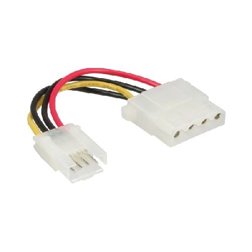 InLine® Stromadapter, 8,89cm (3,5) Buchse zu 13,34cm (5,25) Stecker, 0,06m 26622A