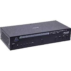 InLine® KVM Switch, 4-fach, HDMI, 4K60Hz, Multiviewer, USB Hub, schwarz 57885I