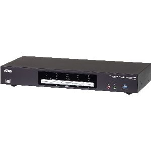 ATEN CS1944DP KVMP-Switch 4-fach, DisplayPort für 2 Displays 4K, USB 3.0, Audio 63604H