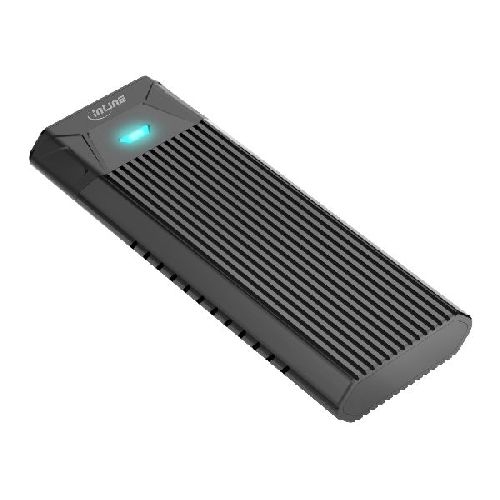 InLine® USB3.2 Gen.2 USB-C zu M.2 SSD (PCIe NVMe &amp; SATA) Gehäuse 00031H