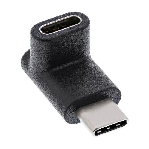 InLine® USB 3.2 Gen.2 Adapter, USB-C Stecker an C Buchse, oben/unten gewinkelt 35807