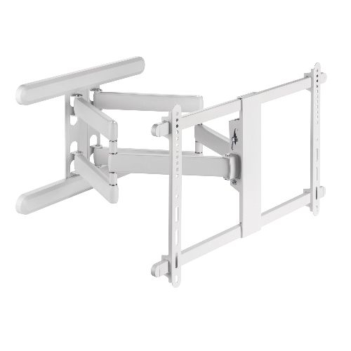 InLine® Premium Aluminium Wandhalterung, für Flach-TV (37-80"), weiß 23118W