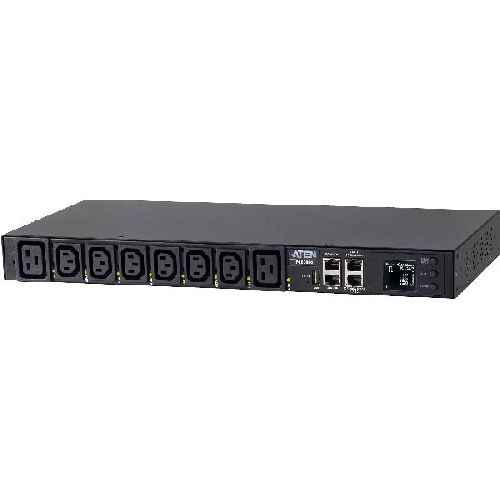 ATEN PG8308G eco PDU 8-fach LAN-schaltbar, messbar, 19? 1HE, 32A, 2×C19 + 6×C13 66653U