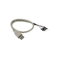 InLine® USB 2.0 Adapterkabel, Stecker A auf Pfostenanschluss, 0,40m 33440A