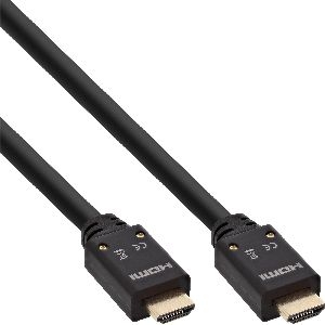 InLine® HDMI Aktiv-Kabel, HDMI-High Speed mit Ethernet, 4K2K, ST/ST, 15m 17515B