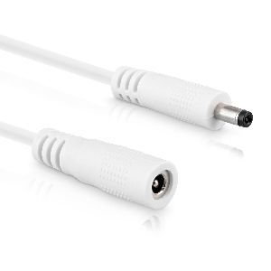 InLine® DC Verlängerungskabel, DC Stecker/Buchse 4,0x1,7mm, AWG 18, weiß 1m 26901D