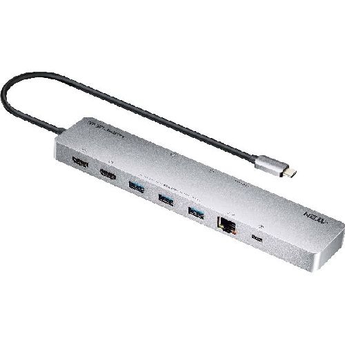 ATEN UH3240 11-in-1 USB-C Multiport Dock mit Power Passthrough, USB PD 3.0 33290M