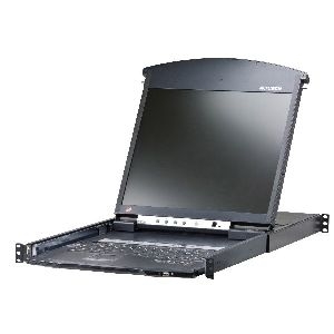 ATEN KL1516AiN FR Cat.5 KVM over IP Switch 16-Port 19-LCD, Dual-Rail, FR-Layout 60718G