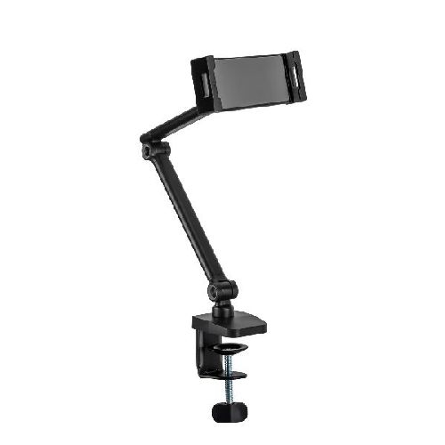 InLine® Tablet Halter mit Tischklemme, bis 12,9, schwarz 55721S