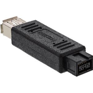 InLine® FireWire Adapter, 6pol Buchse/9pol Stecker 34600A
