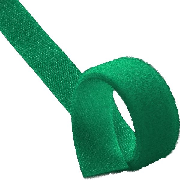 InLine® Kabelbinder, Klettband 16 mm, grün, 10 m 59934C