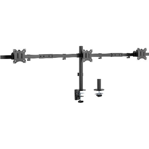 InLine® Tischhalterung, für 3x LCD-/LED-Display bis 81cm (32"), max. 7kg 23108G
