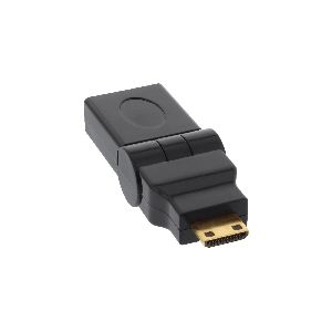 InLine® HDMI Adapter, HDMI A Buchse auf Mini HDMI C Stecker, flexibel, 4K2K 17690M