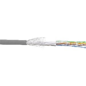 InLine® Patchkabel Cat.5e, grau, SF/UTP, AWG26 CCA, PVC, 500m 72149