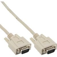 InLine® VGA Kabel, 15pol HD Stecker / Stecker, 1m 17712C