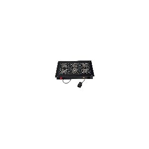 Triton RAB-CH-X05-X3 19&quot; Belüftungseinheit für Dach/Boden, schwarz 01960I