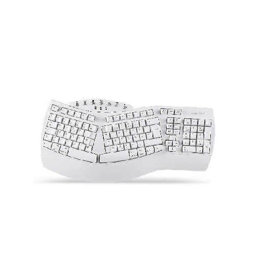 Perixx PERIBOARD-612W DE, ergonomische Tastatur, Dualmodus, Funk/Bluetooth 57151D
