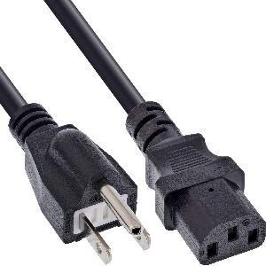 InLine® Netzkabel, Netzstecker Japan auf Kaltgerätestecker C13, 1,8m 16658J
