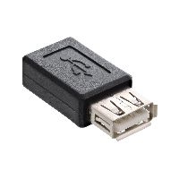 InLine 31613 InLine® Micro-USB Adapter, USB A Buchse an Micro-USB B Buchse