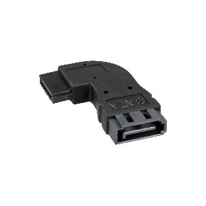 InLine® SATA Adapter Stecker / Buchse, gewinkelt rechts 27700D