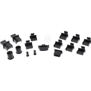 InLine 59941K InLine® Staubschutz-Set, für PC-Schnittstellen, 17-teilig