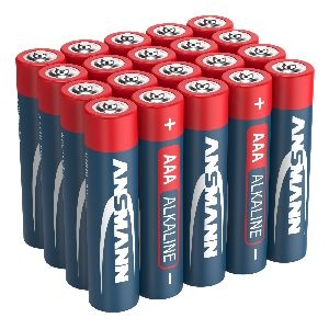 ANSMANN 5015538 RED Alkaline-Batterie, Micro (AAA), LR03, 20er Box 01059D