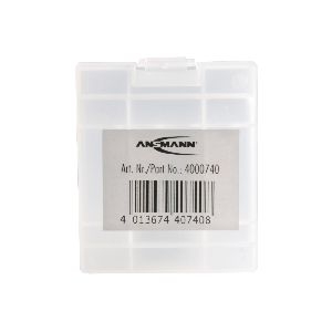 ANSMANN 4000740 Batteriebox AKKU-BOX 4, für max. 4 Zellen AA oder AAA 01060C
