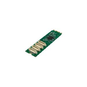 InLine® Schnittstellenkarte M.2 zu 4x seriell 9pol Stecker 76660W