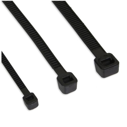 InLine® Kabelbinder, Länge 160mm, Breite 4,8mm, schwarz, 100 Stück 59963M