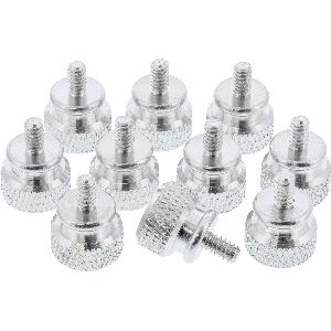 InLine 77770 InLine® Rändelschrauben für Gehäuse, Alu, silber, 10er Pack