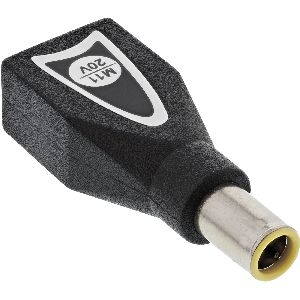InLine® Wechselstecker M11 (20V) für Universal Netzteil, 90W/120W, schwarz 26611C