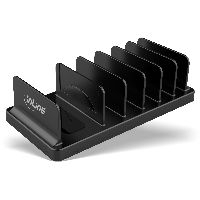 InLine® Multi-Stand mit 6 Fächern für Schreibtisch / Regal, schwarz 55461S