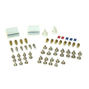 InLine® Schraubenset, mit Jumper, Klebeklipp etc. 77778